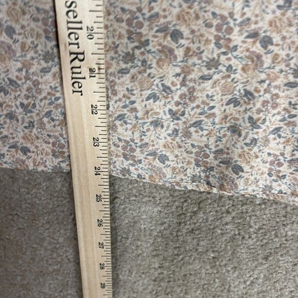 Splendid Josephine Sweatshirt Women's Medium Knit Top Floral Relaxed Puff Sleeve - Picture 7 of 11